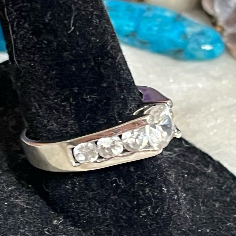 Channel Set Engagement Ring - Picture 2 of 16